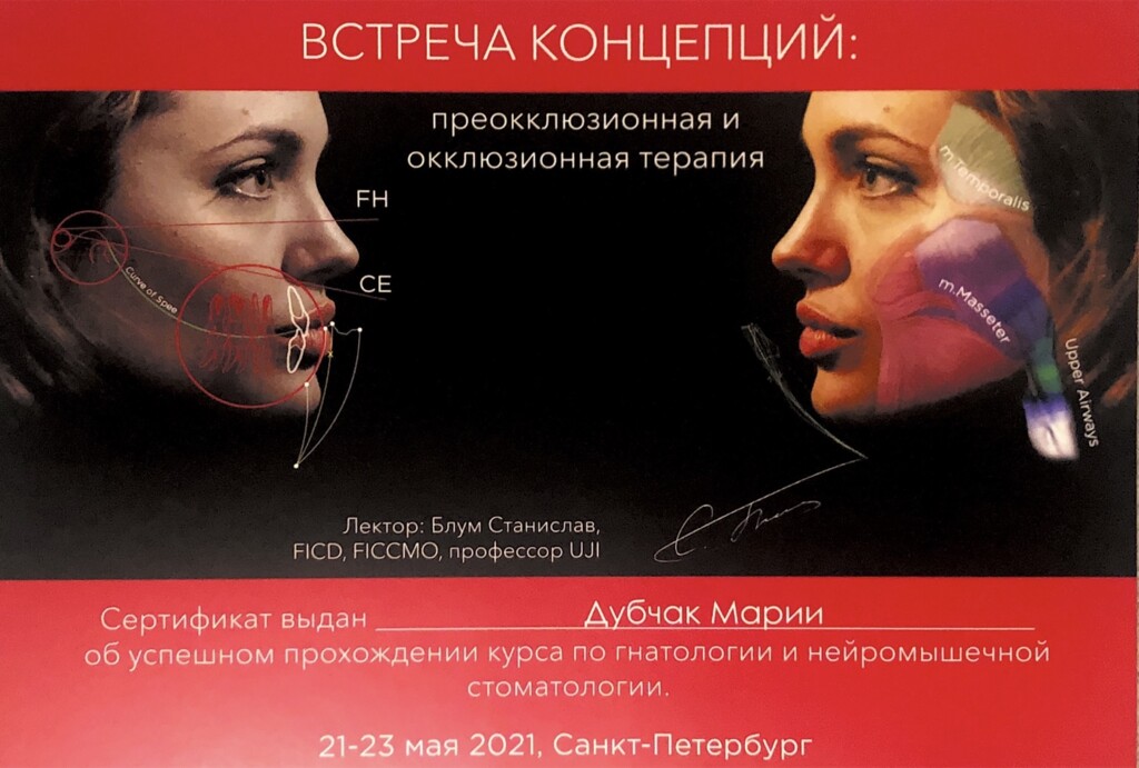 Принимала участие в учебе у профессора Блум Станислава "Встреча концепций".